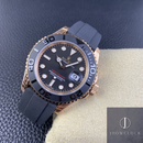 Fábrica VS - Rolex Yacht Master M126655-0002 Relógios de Ouro Rosa Tamanho 40mm