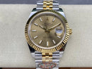 Fábrica Clean - Rolex Datejust M126333-0010 Bezel Champagne Tamanho 41mm