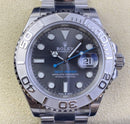 Fábrica Clean - Rolex Yacht Master M126622-0001 Rhodium Branco Tamanho 40mm