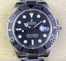 Fábrica EW - Rolex Yacht Master M226627-0001 Alcohol Preto Mostrador Tamanho 42 mm