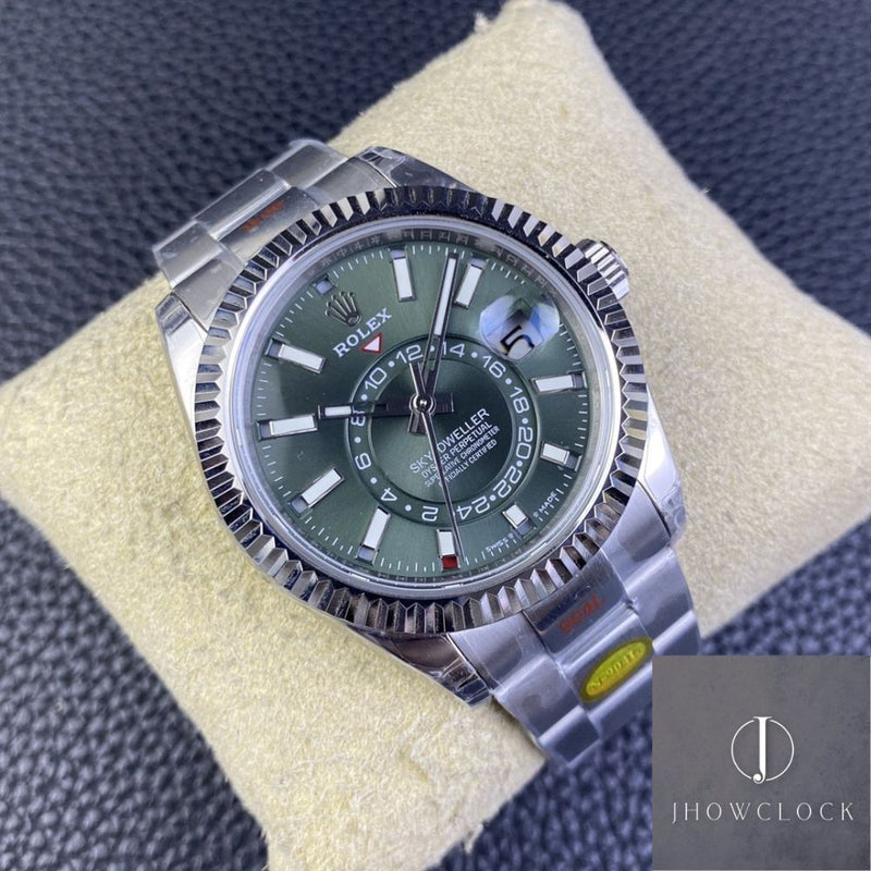 Fábrica Noob - Rolex Sky Dweller M336934-0001 Mostrador Verde