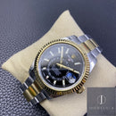 Fábrica Noob - Rolex Sky Dweller M326933-0002 Mostrador Preto Gloss