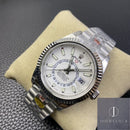 Fábrica Noob - Rolex Sky Dweller M326934-0003 Mostrador Azul