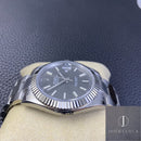 Fábrica Clean - Rolex Datejust  M126334-0013 Mostrador Cinza Tamanho 41mm