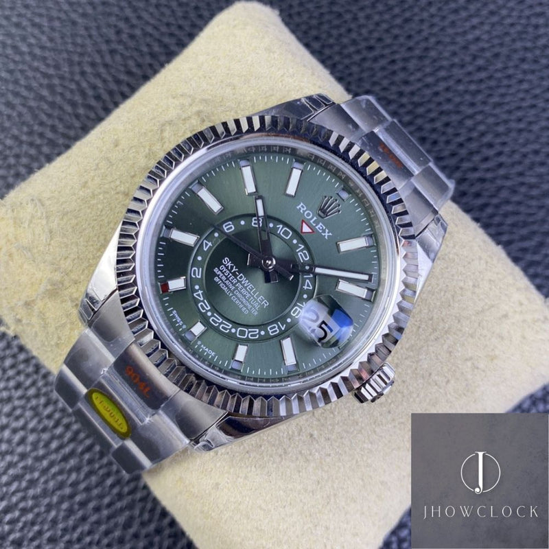 Fábrica Noob - Rolex Sky Dweller M336934-0001 Mostrador Verde