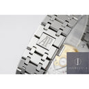 Fábrica APS - Audemars Piguet Royal Oak 15400ST. OO.1220ST.04 Mostrador de rutênio cinza