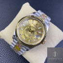 Fábrica Noob - Rolex Sky Dweller M326933-0001 Mostrador Champagne