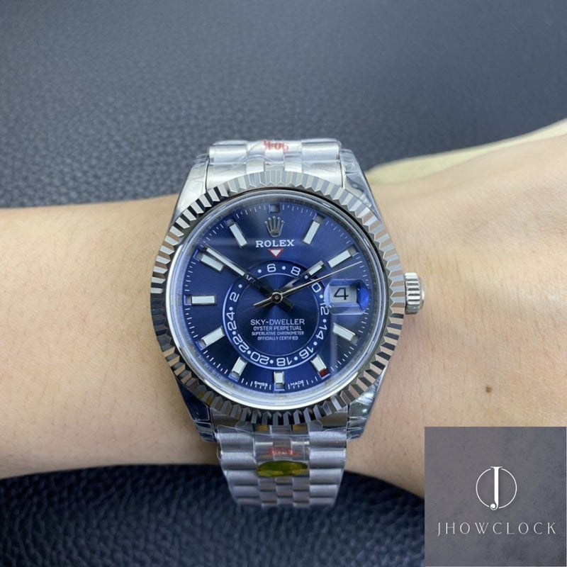 Fábrica Noob - Rolex Sky Dweller M326934-0004 Mostrador Azul