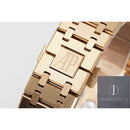 Fábrica APS - Audemars Piguet Royal Oak 15400OR.OO.1220OR.01 Relógio Ouro rosa
