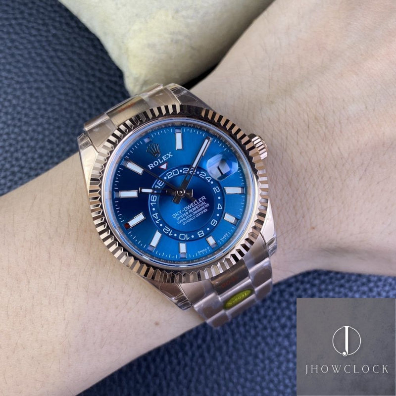 Fábrica Noob - Rolex Sky Dweller M336935-0001 Mostrador Azul