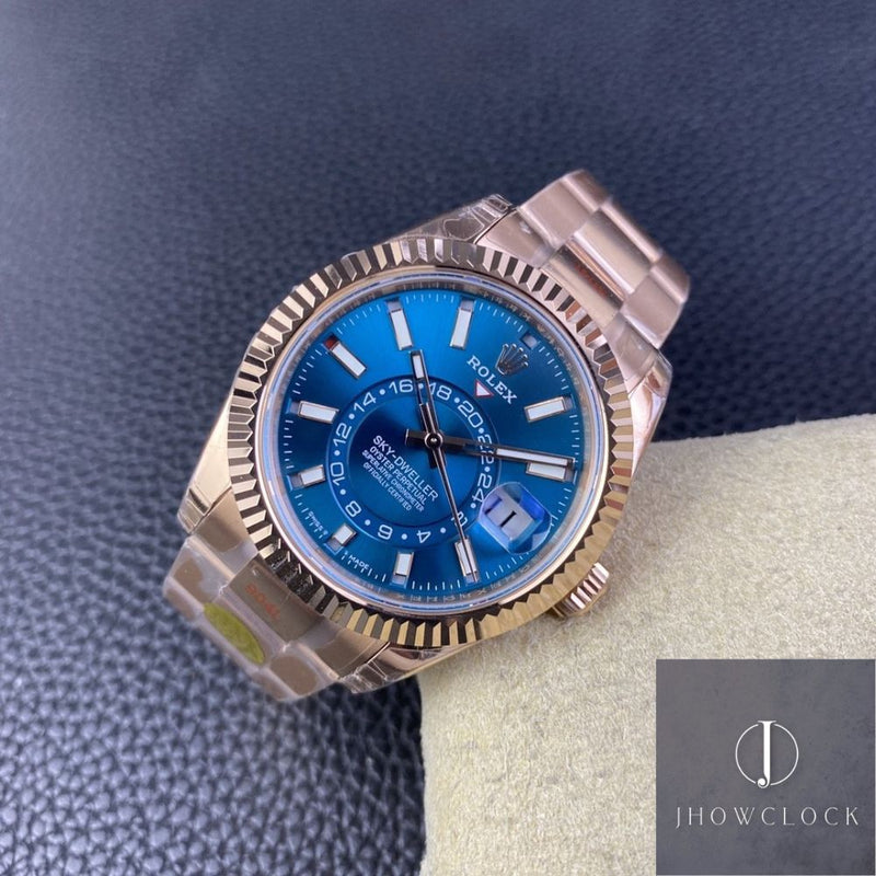 Fábrica Noob - Rolex Sky Dweller M336935-0001 Mostrador Azul