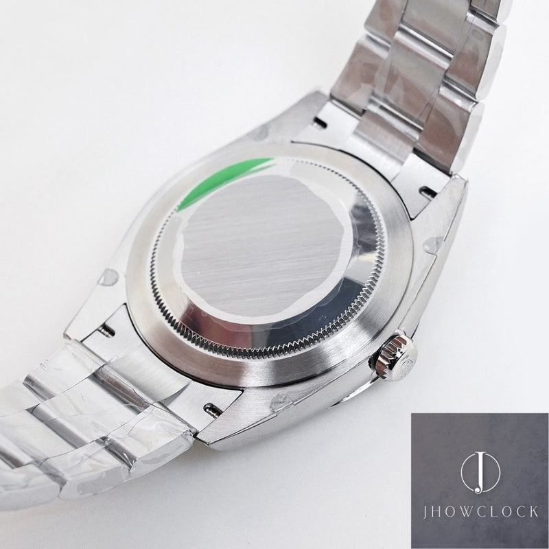 Fábrica EW - Rolex Oyster Perpetual M124300-0008 Mostrador Azul Turquesa Tamanho 41mm