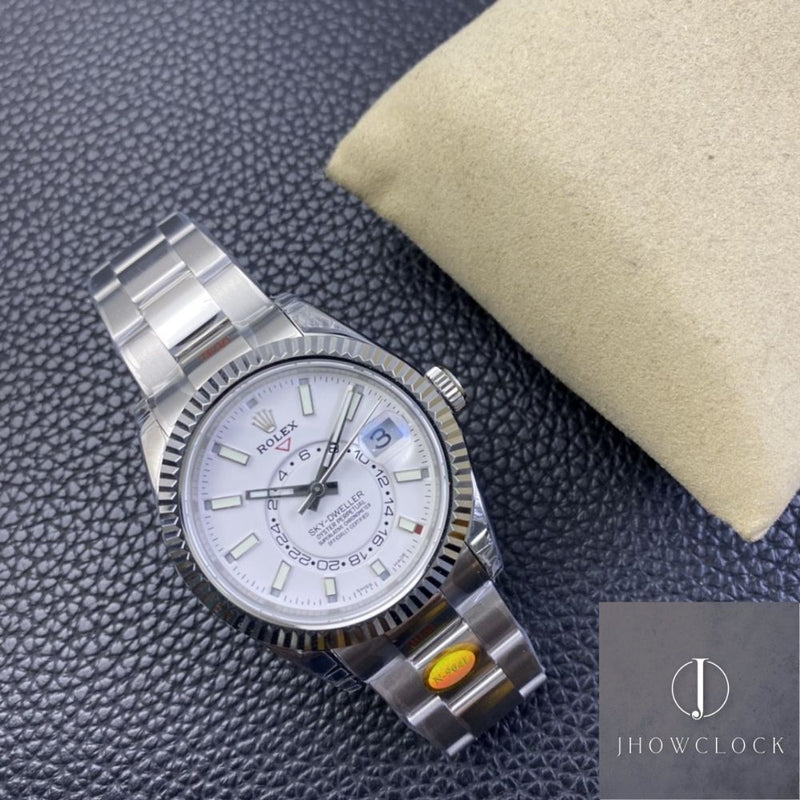 Fábrica Noob - Rolex Sky Dweller M326934-0001 Mostrador Branco