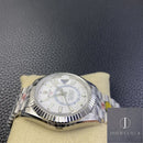 Fábrica Noob - Rolex Sky Dweller M326934-0002 Mostrador Branco