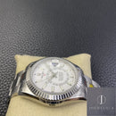 Fábrica Noob - Rolex Sky Dweller M326934-0001 Mostrador Branco