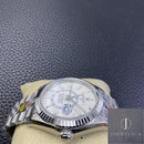 Fábrica Noob - Rolex Sky Dweller M326934-0002 Mostrador Branco