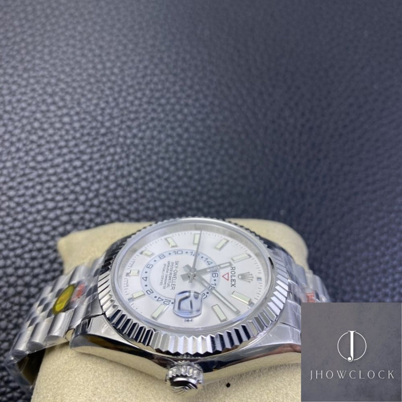 Fábrica Noob - Rolex Sky Dweller M326934-0002 Mostrador Branco