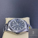 Fábrica Noob - Rolex Sky Dweller M326934-0005 Mostrador Preto Gloss