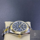 Fábrica Noob - Rolex Sky Dweller M326933-0002 Mostrador Preto Gloss