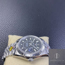 Fábrica Noob - Rolex Sky Dweller M326934-0006 Mostrador Preto Gloss
