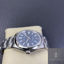 Fábrica EW - Rolex Oyster Perpetual M124300-0003 Mostrador Azul Tamanho 41mm