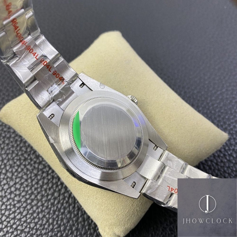 Fábrica EW - Rolex Oyster Perpetual M124300-0003 Mostrador Azul Tamanho 41mm