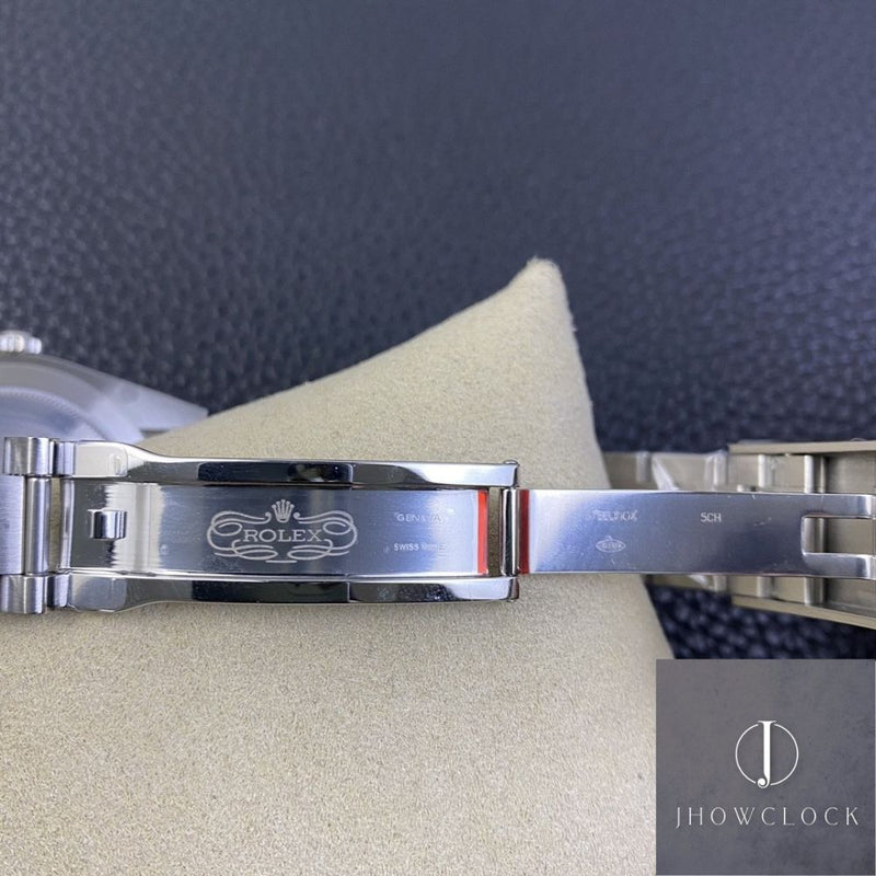 Fábrica EW - Rolex Oyster Perpetual M124300-0003 Mostrador Azul Tamanho 41mm