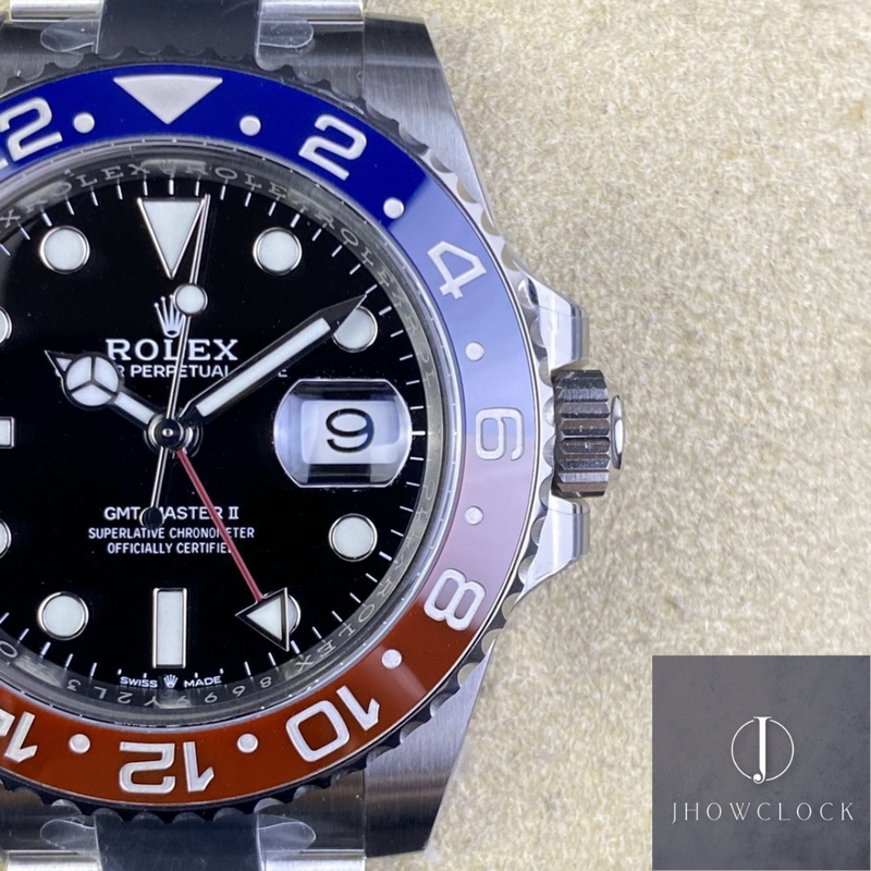 Fábrica Clean Rolex GMT Master II M126710BLRO-0002 Pepsi V3