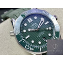 Fábrica VS - Omega  Seamaster Diver 300M 210.32.42.20.10.001 Pulseira de borracha verde