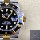 Fábrica Clean - Rolex Submariner 116613LN-0001 Preto Tamanho do Mostrador 40mm