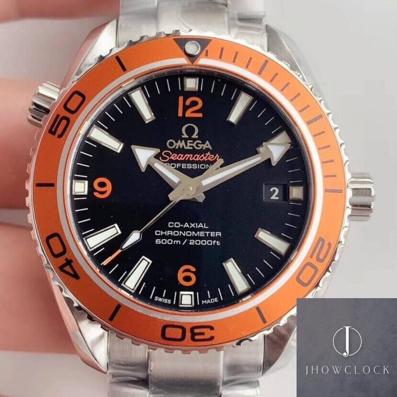 Fábrica VS - Omega Seamaster Diver 600M 232.30.46.21.01.002 Mostrador Preto