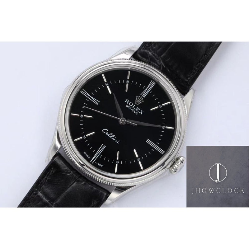 Fábrica EW - Rolex Cellini M50509-0006 Mostrador Preto