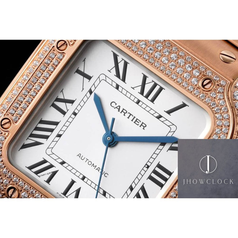Fábrica BV - Cartier De Santos Ouro Rose Diamante