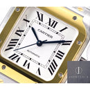 Fábrica BV - Cartier Santos W2SA0016 Mostrador Branco