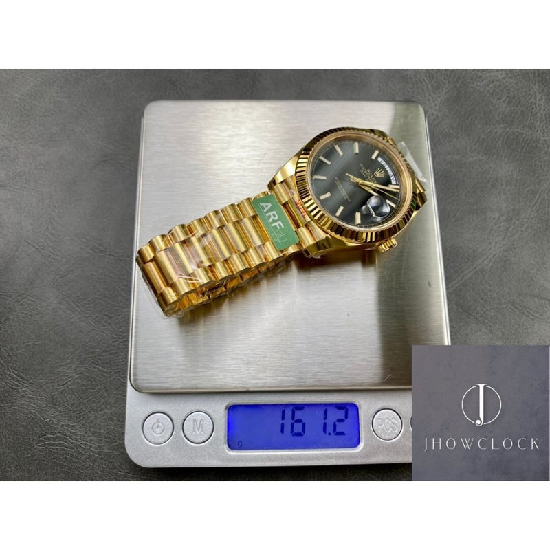 Rolex Day Date M228238-0002 Mostrador Prata Tamanho 40mm