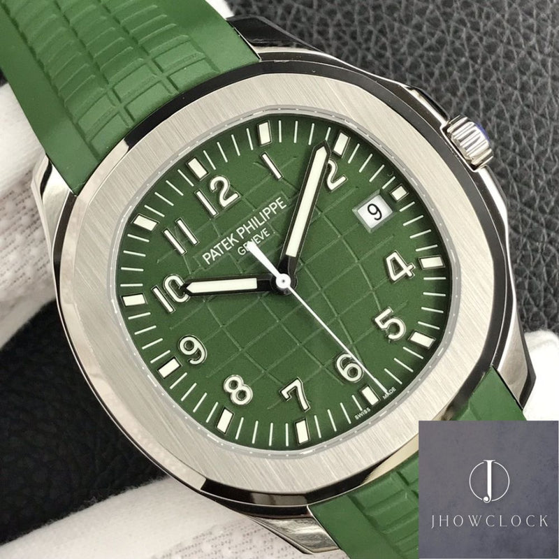 Fábrica 3K - Patek Philippe Aquanaut 5168G-010 Mostrador Verde