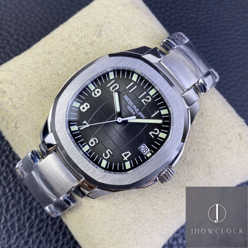 Fábrica 3K - Patek Philippe Aquanaut 5167/1A-001 Série Mostrador Preto
