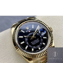Fábrica Noob - Rolex Sky Dweller M326938-0004 Mostrador Preto