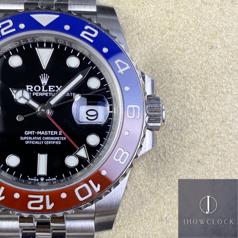 Fábrica Clean - Rolex GMT Master II M126710BLRO-0001 Pepsi V3
