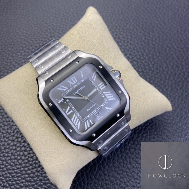 Fábrica BV - Cartier Santos WSSA0037 mostrador cinza