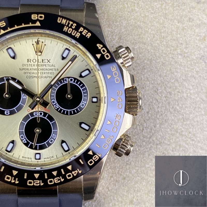 Fábrica BT - Rolex Cosmograph Daytona M116518LN-0048 Mostrador Panda Champagne
