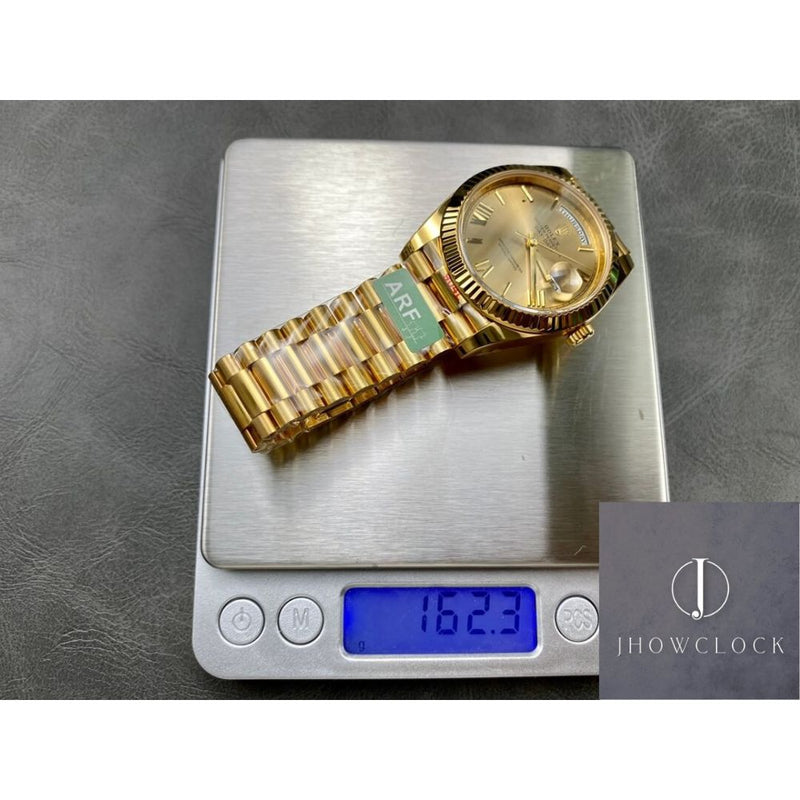 Rolex Day Date M228238-0002 Mostrador Prata Tamanho 40mm