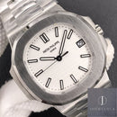 Fábrica 3K - Factory Patek Philippe Nautilus 5711/1A-011 Mostrador Branco