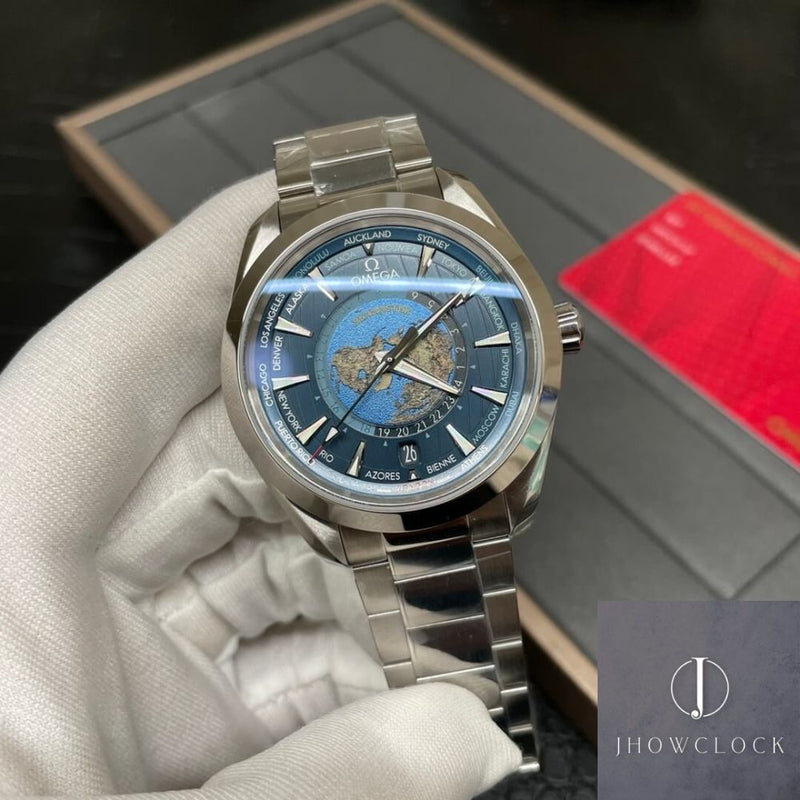 Fábrica VS - Omega Seamaster 220.10.43.22.03.001 Mostrador Azul
