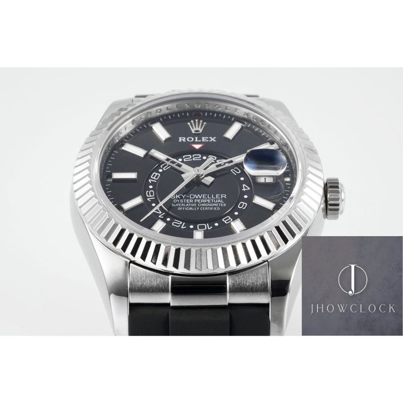 Fábrica ZF - Rolex Sky Dweller M336239-0002 Mostrador Preto
