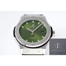 Fábrica HB - Hublot Classic Fusion 511.NX.8970.LR Mostrador Verde