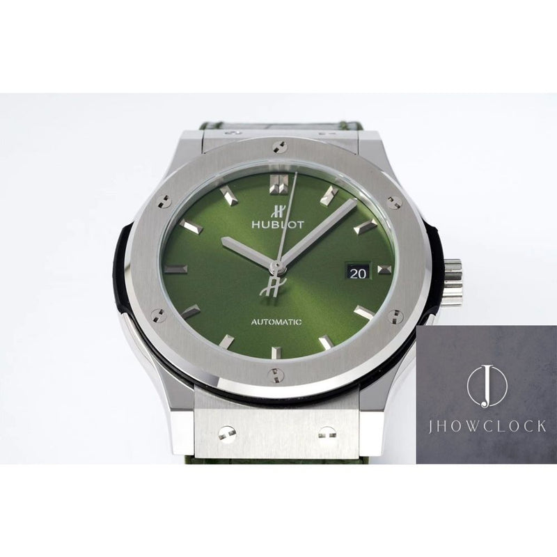 Fábrica HB - Hublot Classic Fusion 511.NX.8970.LR Mostrador Verde