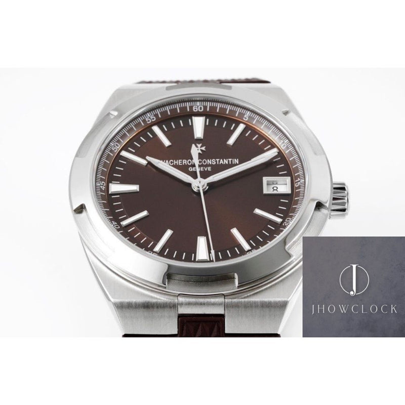 Fábrica PPF - Vacheron Constantin Overseas 4500V Pulseira De Borracha Marrom