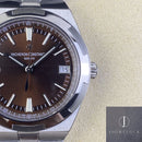 Fábrica PPF - Vacheron Constantin Overseas 4500V/110AB146 Mostrador Marrom