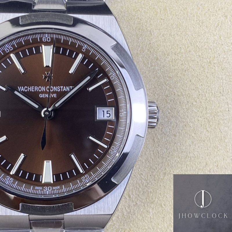Fábrica PPF - Vacheron Constantin Overseas 4500V/110AB146 Mostrador Marrom